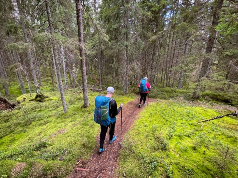 Hiking and camping in Nuuksio National Park